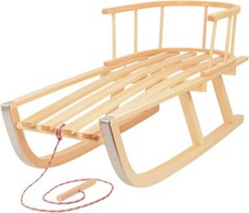 Holzschlitten schlitten - holzschlitten,