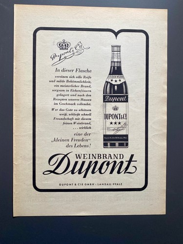 Dupont weinbrand landau - dupont, pfalz