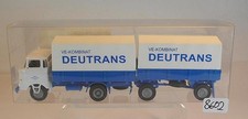 SES S.E.S. 1/87 Nr. 14 1056 15 IFA W 50 Hängerzug Pr./Pl. VE Deutrans OVP #8602