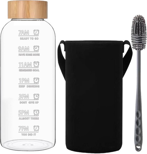 Glasflasche liter mit - glasflasche,