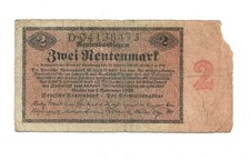 2 Rentenmark 1923 Ro. 155 