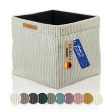 Kallax Boxen Cord, Aufbewahrungsboxen 33x33xH31cm, faltbar und waschbar