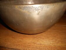 alte , grosse, schwere  tibetische Klangschale, 28cm
