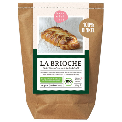 Bio dinkel brioche - dinkel,