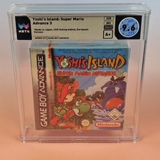 YOSHIS ISLAND SUPER MARIO ADVANCE 3 2002 WATA 9.6