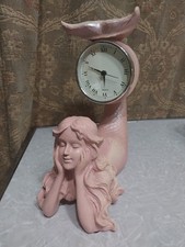 Vtg PINK NAUTICAL MERMAID