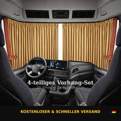 Premium lkw vorhänge gardinen - lkw,