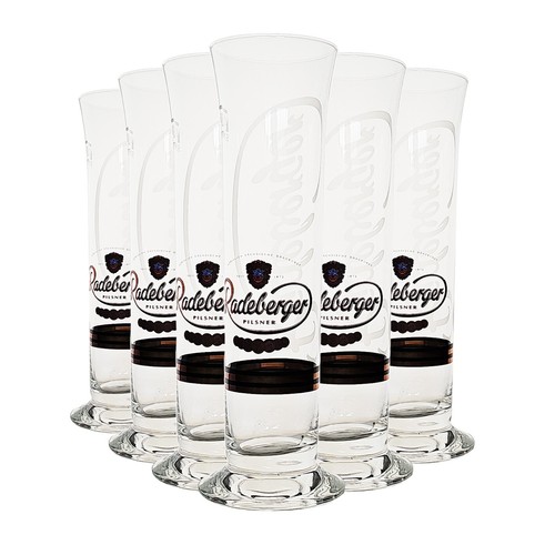 Radeberger szene bierglas - szene,