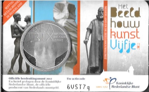 Coincard beeldhouwkunst - coincard, "beeldhouwkunst