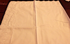 2 Überschlaglaken weiß mit