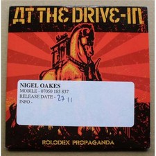 AT THE DRIVE-IN ROLODEX