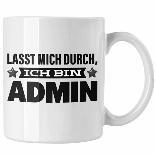 Admin tasse geschenk - tasse,