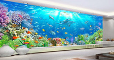 3D Karikatur Aquarium 7644