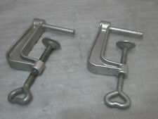 Drechselbank   Drehbank Zubehör 2 Spangen . Stift 8 mm Tischklemmen Rund  (11)