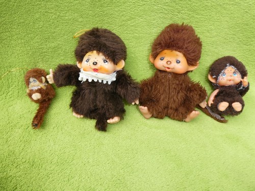 Monchichi familie vintage - familie,