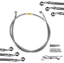 Luftfahrt Zopfschlauch Bremse Motorrad Roller Racing 40cm bis 220cm Universal