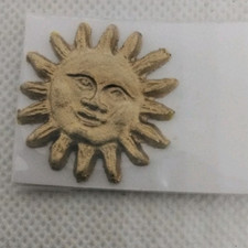 Wachsauflage Sonne Gold Wachs