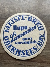 alter Bierdeckel Maisel-Bräu, Obernsees, beidseitig