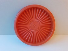 Deckel, Ersatzdeckel, Ersatzteil, Sonnendeckel, Tupper, orange, 812-65, Vintage