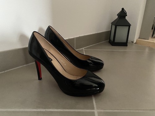 Damen pumps lack schwarz - pumps,