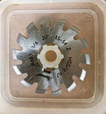 Zahnradfräser Modulfräser Zahnformfräser HSS Garant  1/6 20° 35-54 Z   D 16/50mm
