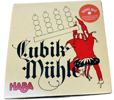 Cubik Mühle Haba 2458 Made in West Germany Puzzle Knobelspiel Holz Spiel selten