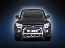 Frontbügel Frontschutzbügel Mit ABE Für Mitsubishi Pajero 2007-2015 Mit Grill