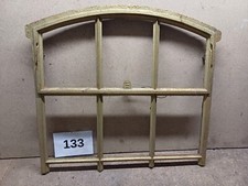 Originales Dänisches Rundbogen Gussfenster mit Kippelement H.51.5 cm B.:56 cm