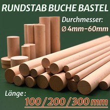 Rundstab Buche Bastel