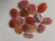 @ 15x Feuer-Achat ca 505ct