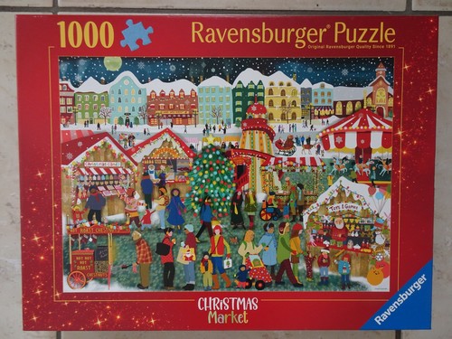 Puzzle ravensburger christmas - puzzle, ravensburger,