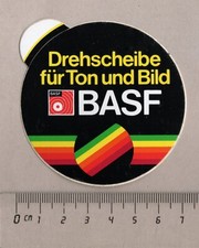 Aufkleber/Sticker BASF Drehscheibe für Ton und Bild
