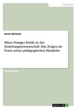 Klaus pranges kritik der - an,