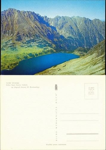 Postcard bukowina tatrzańska - bukowina,