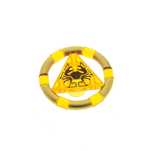 Lego ring orange - ring, triangel