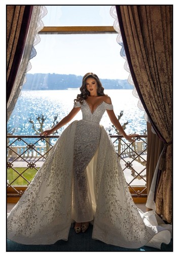 Extravagantes brautkleid sima - brautkleid,