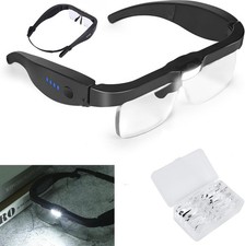 Profi LED Stirnlupe Kopflupe