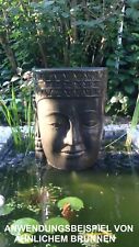 BRUNNEN KHMERKOPF 63CM STEINGUSS WASSERSPIEL GARTEN NATURSTEIN ASIA-STONE-KÖLN