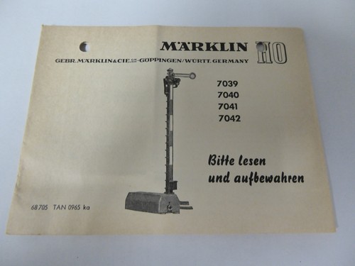 Märklin 7039 7040 - märklin, h0