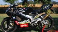 Aprilia RS 125 MP Chesterfield gelb yellow DEKOR DECAL KIT Aufkleber Verkleidung
