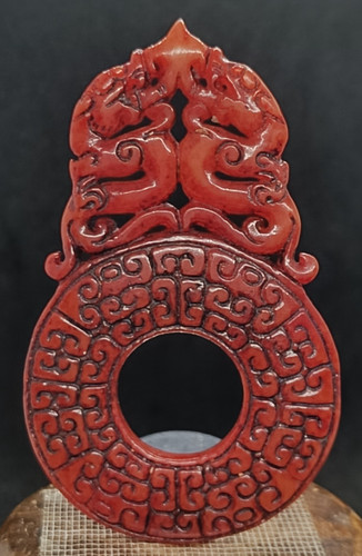 Alte geschnitzte nephrit jade - nephrit,