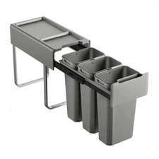 Einbaumülleimer 30L (3x10L) 3