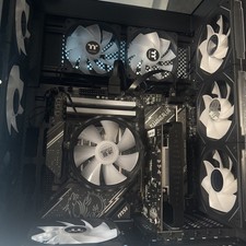 PC Schwarz 32GB RAM 1TB SSD 1TB HDD Windows11 Pro Intel I5 14600kf GTX 750 Ti G4