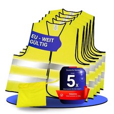 elasto Warnwesten 5erSet im