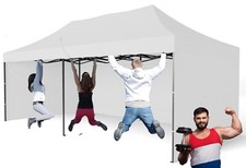 SALE PAVILLON ZELT 3x3 GARTEN PARTYZELT FALTPAVILLON FALTZELT EXTRA STARKES 3x6