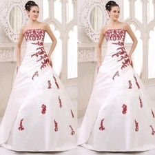 Hochzeit Gotische Rote Spitze