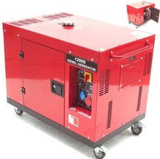 Diesel Stromerzeuger 12000 Notstromaggregat 400V 230V Strom Generator 06273