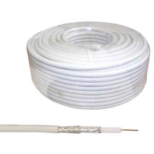 10m weißes rg6 - 10m,