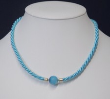 Collier aus baumwollkordel - aus,