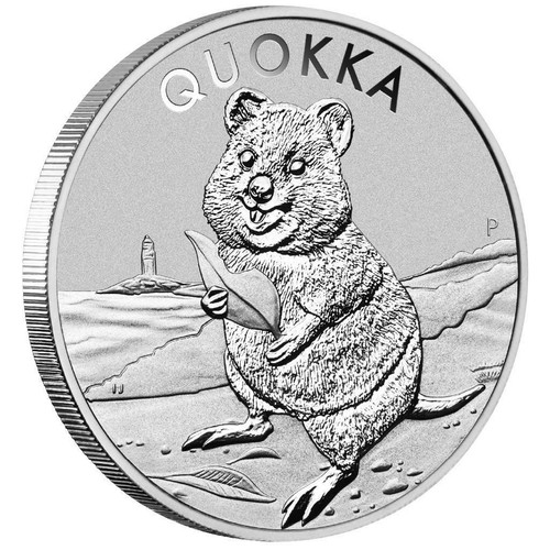 Silbermünze quokka 2020 - silbermünze,